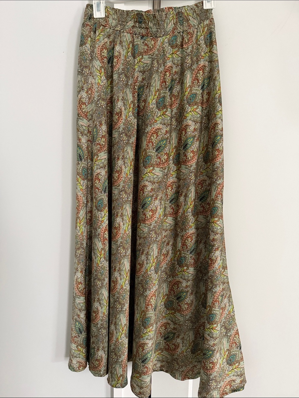 Paisley Maxi Skirt in Multicolor